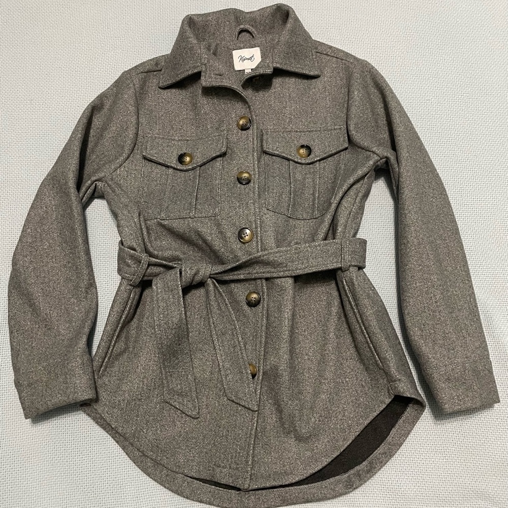 Grey Shacket